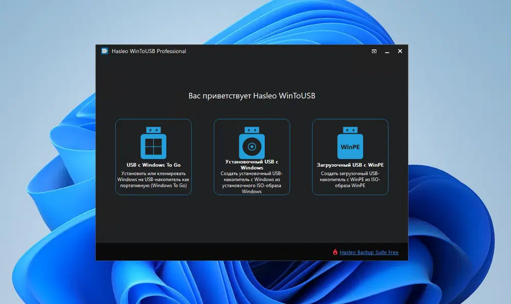 Бесплатная лицензия WinToUSB Professional