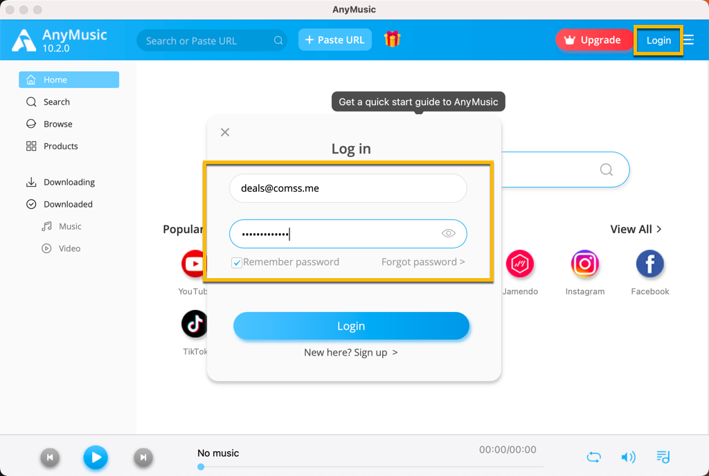 ���������� �������� AmoyShare AnyMusic