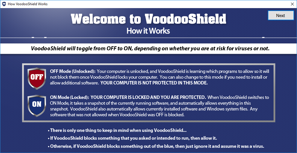����� VoodooShield 3: ������ ������