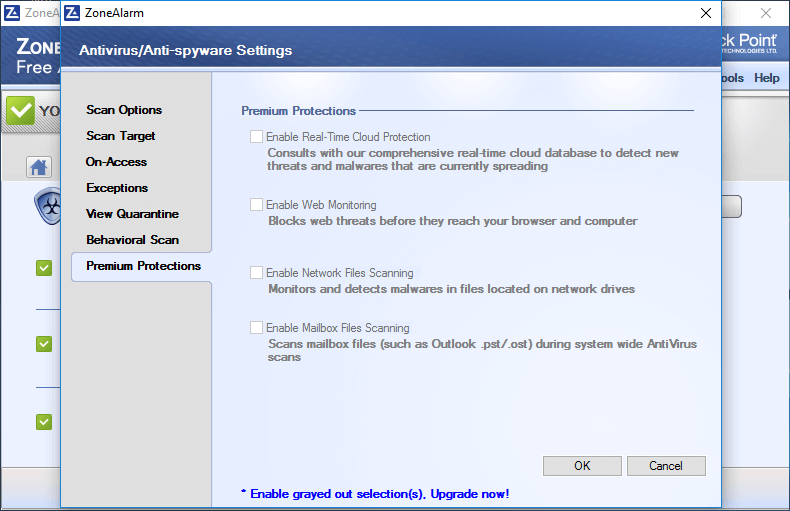 ����� ZoneAlarm Free Antivirus+ 2017: ������� ������