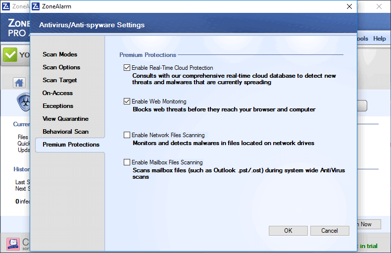 ����� ZoneAlarm PRO Antivirus + Firewall 2017:  ������� ������