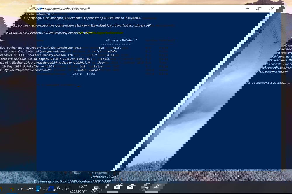 Windows 10 May 2020 Update / Server 2003