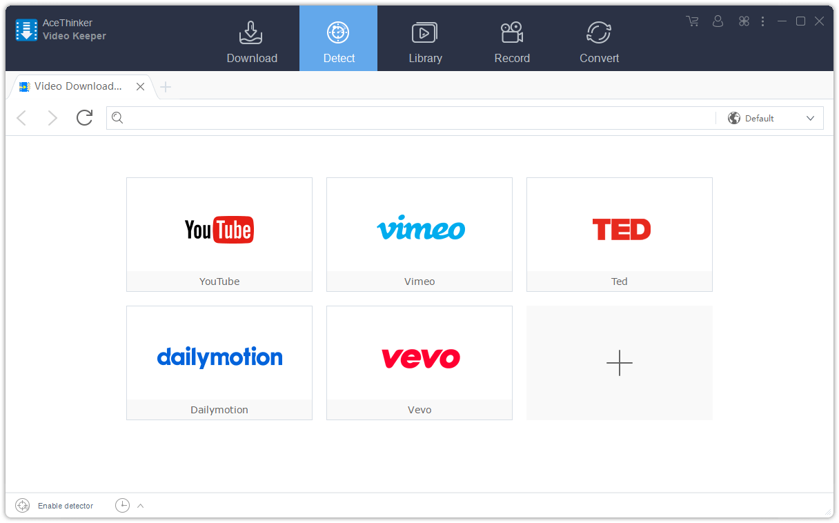 ���������� �������� AceThinker Video Keeper
