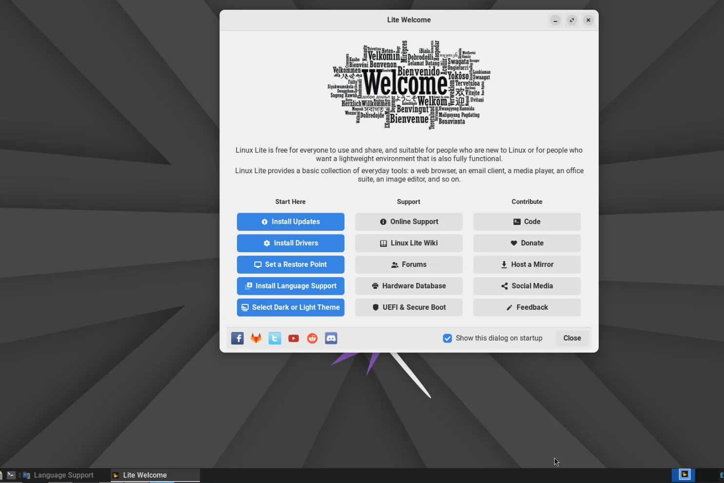 Релиз Linux Lite 7.8 получил 12 обновленных приложений и расширенный Lite Software