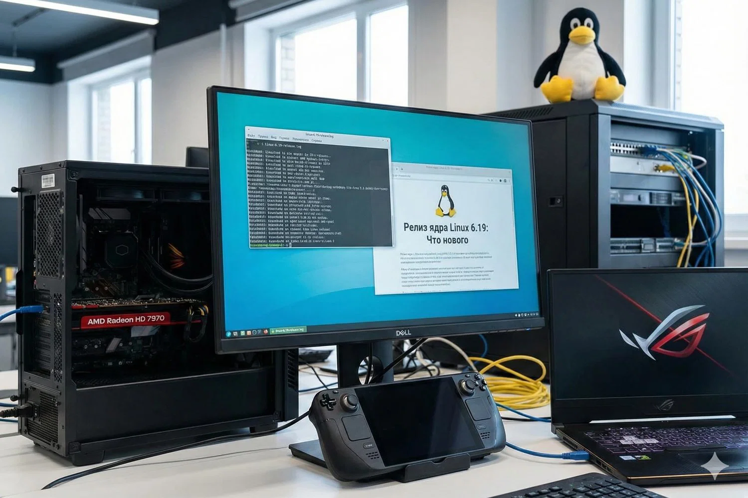 Релиз ядра Linux 6.19: Что нового