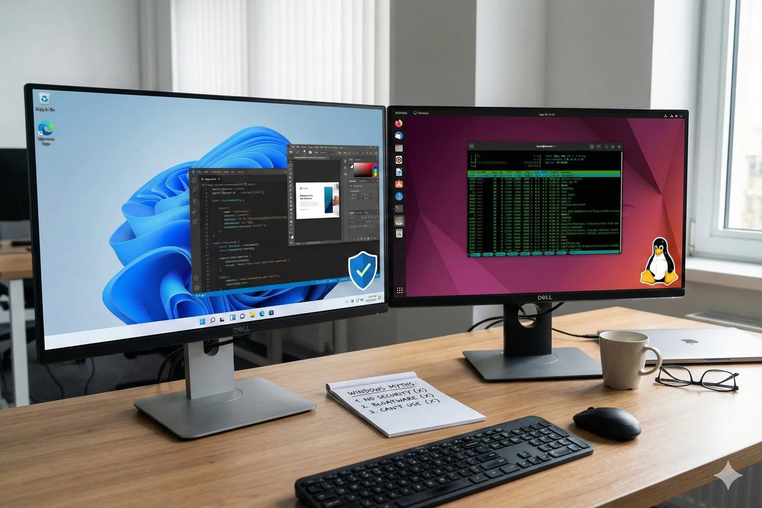 5 мифов о Windows, о которых пользователи Linux любят рассказывать