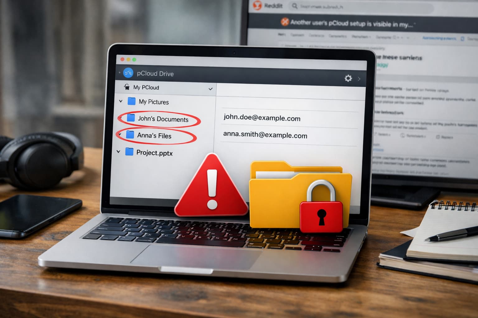 Сбой в pCloud: пользователи видят чужие папки в своих аккаунтах