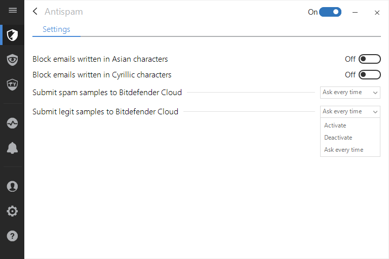 ����� Bitdefender Internet Security 2017:  ��������