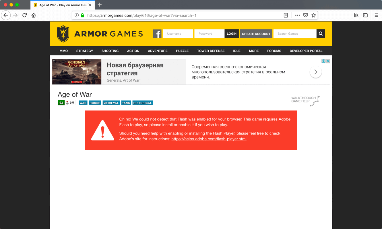 Adobe Flash � Firefox