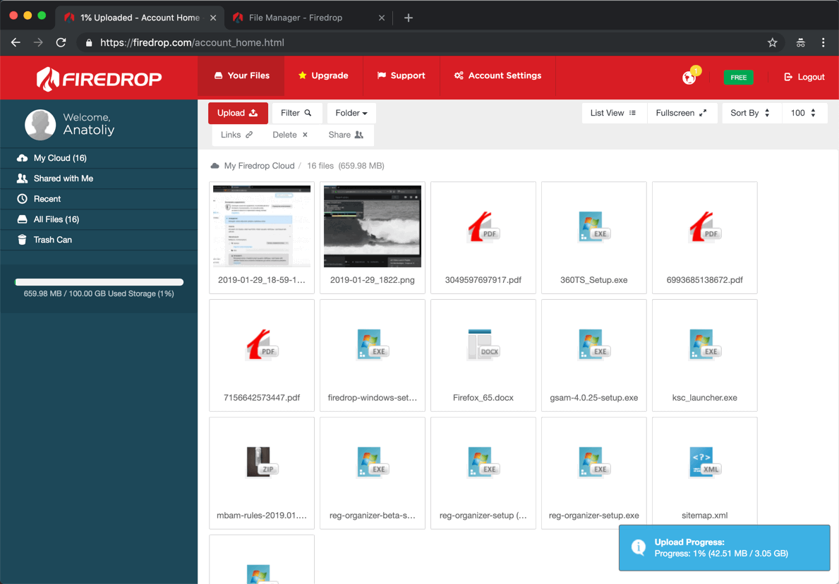 Firedrop � 100 �� ��������� ��������� ���������