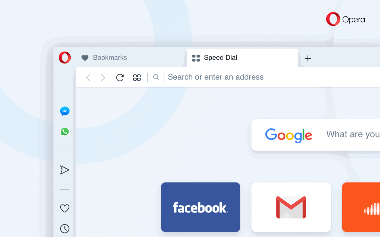 Opera R3 – Изменения дизайна