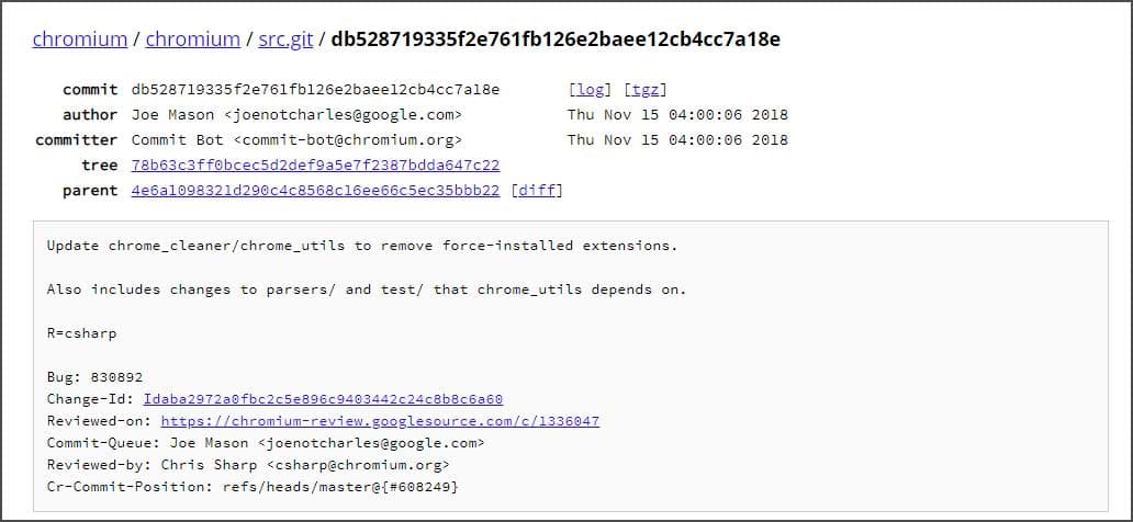 ���������� ������� Chrome