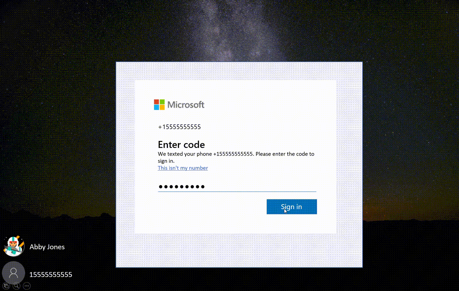 ���� � Windows 10 � ������� �������� Microsoft ��� ������