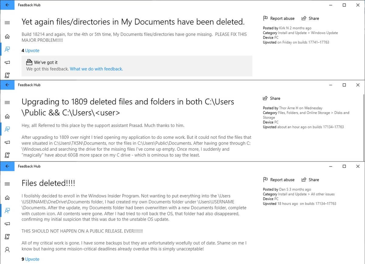 Windows 10 (������ 1809) - �������� ������