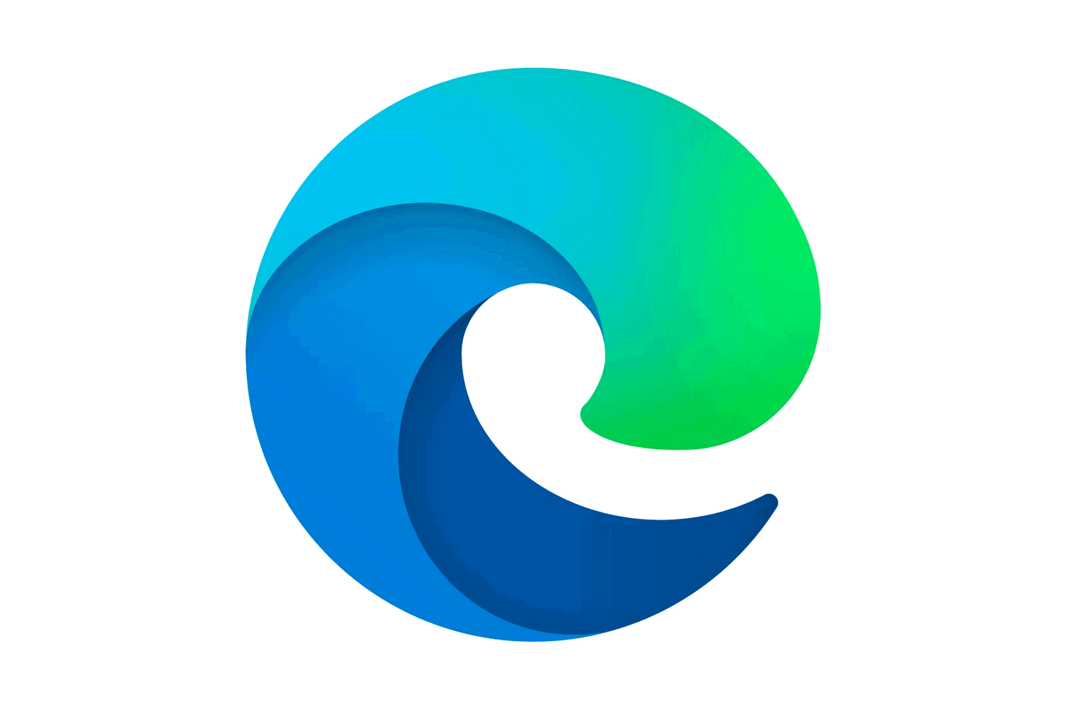 Новый логотип Microsoft Edge