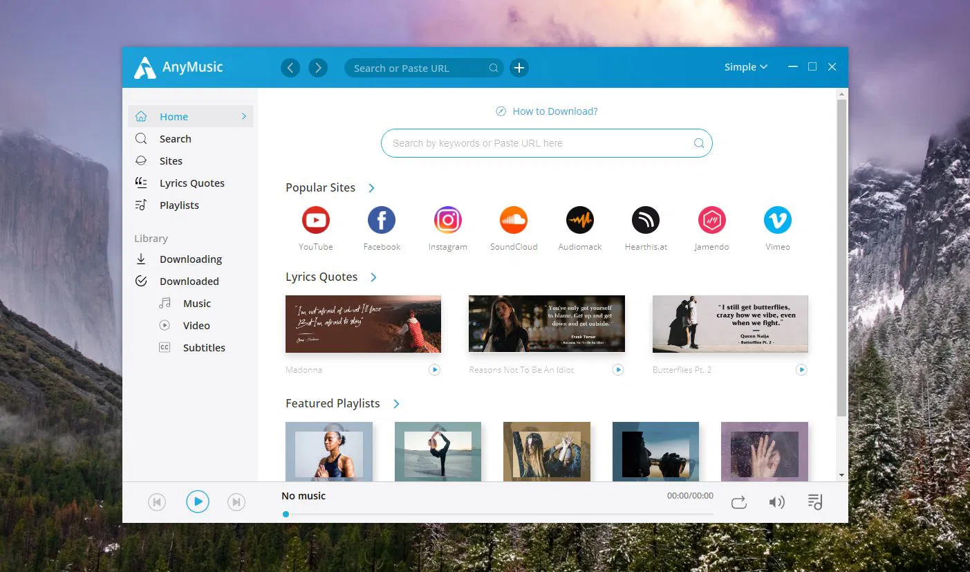 ���������� �������� AmoyShare AnyMusic