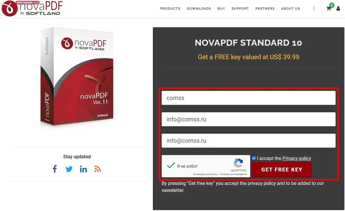 ������������������� novaPDF Standard