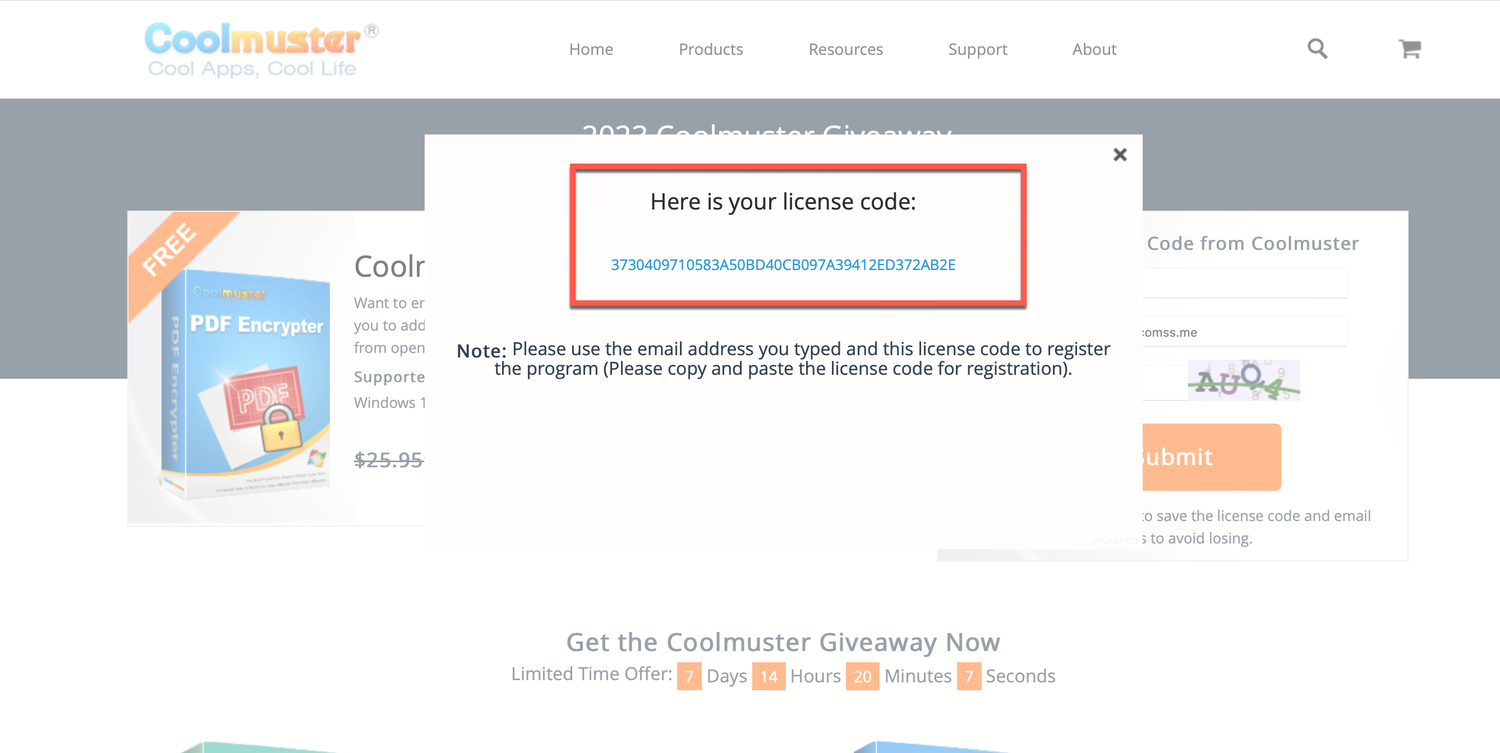 ���������� �������� Coolmuster PDF Encrypter