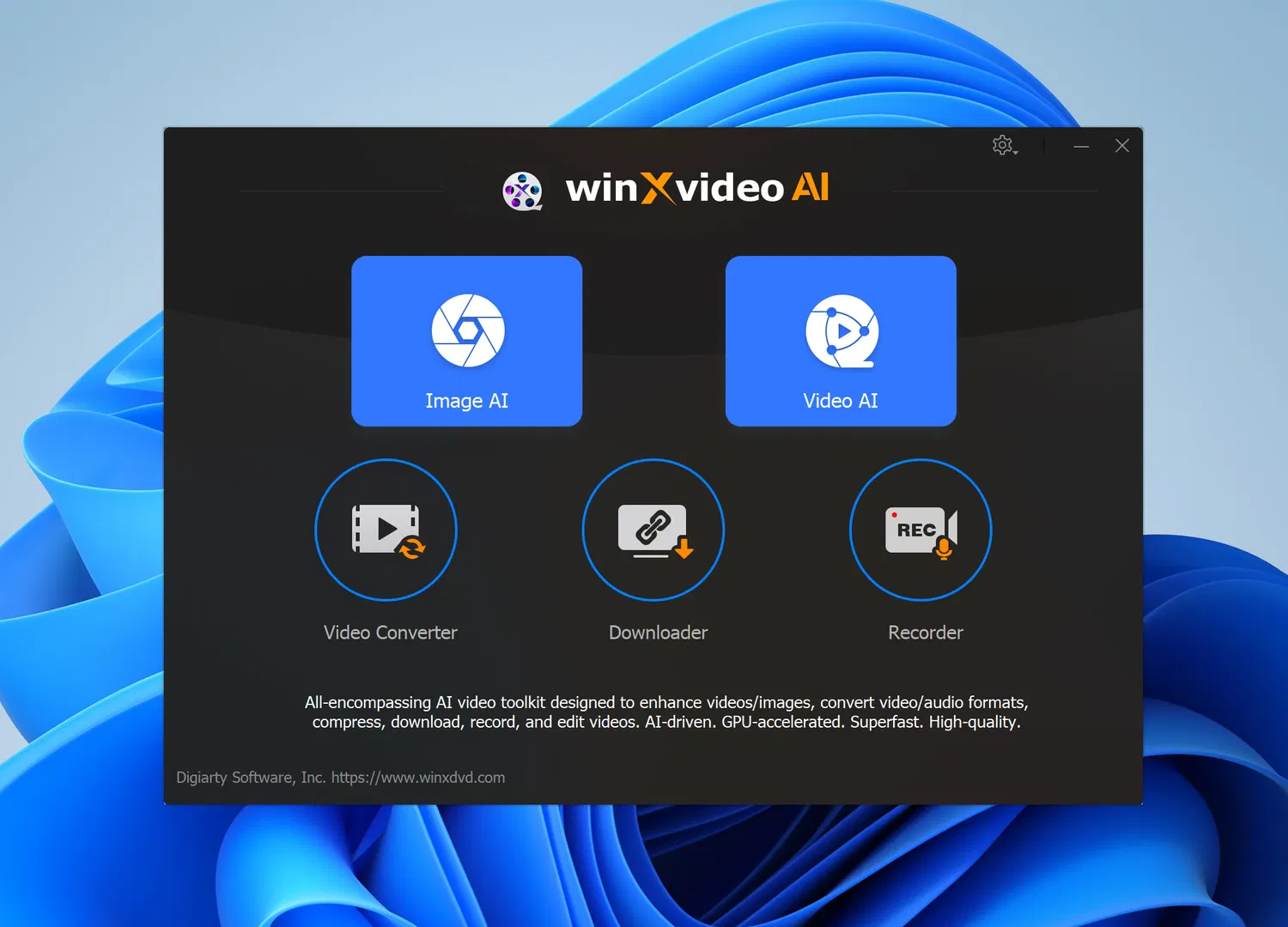 ���������� �������� WinXvideo AI