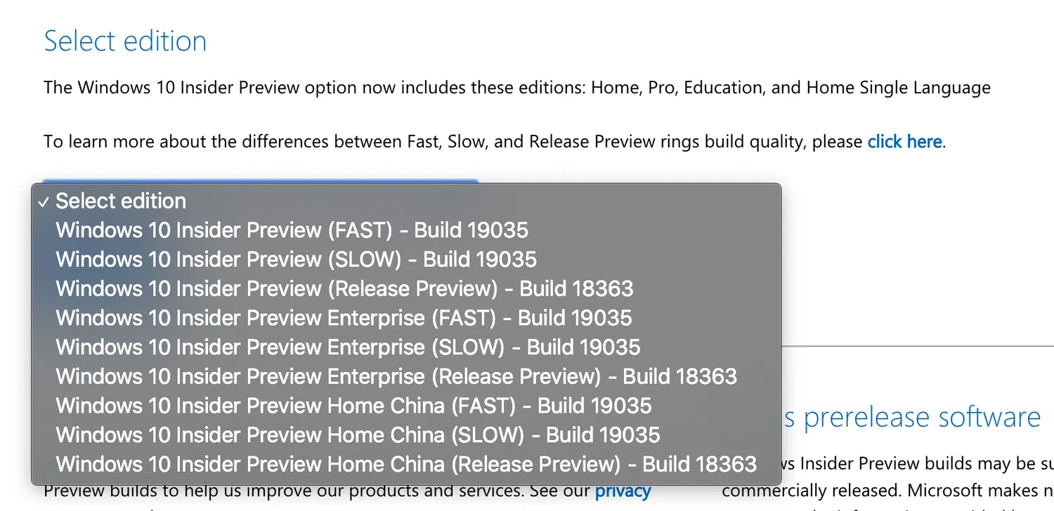 Скачать Windows 10 Insider Preview