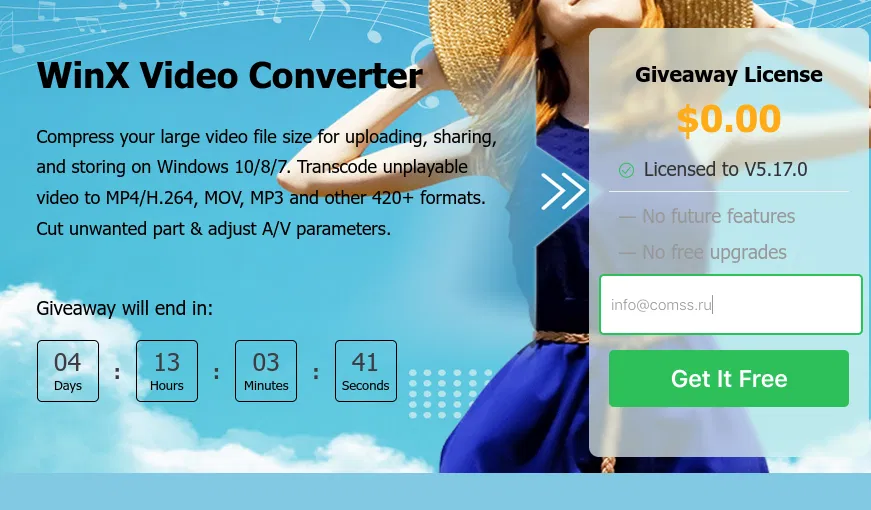 ���������� ��������  WinX HD Video Converter Deluxe