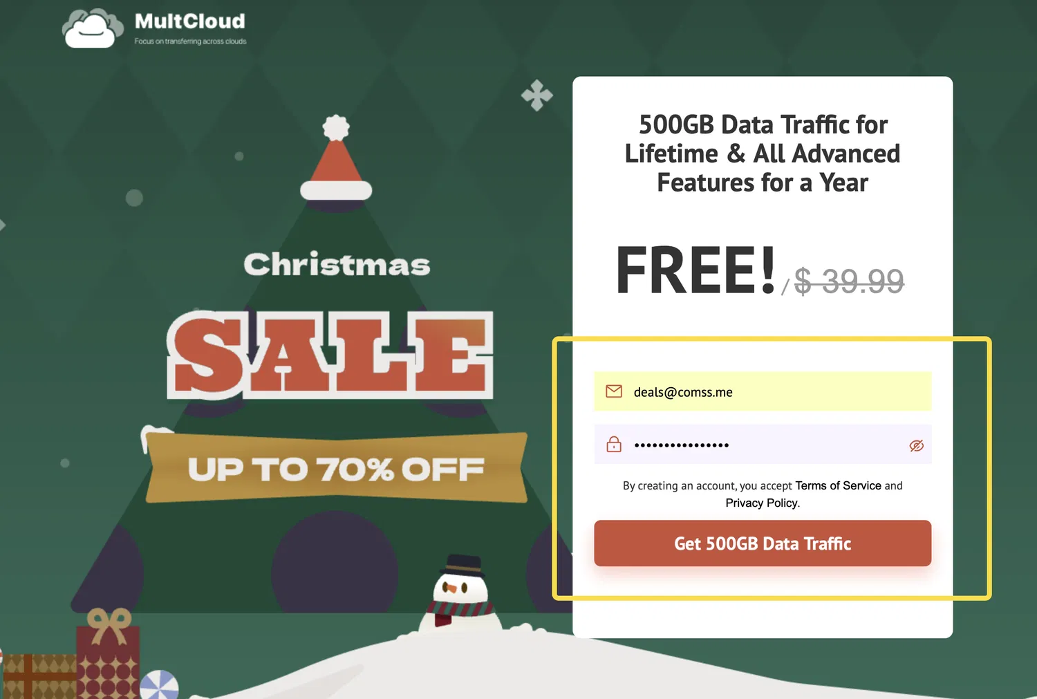 AOMEI MultCloud � �� 1 ��� ���������