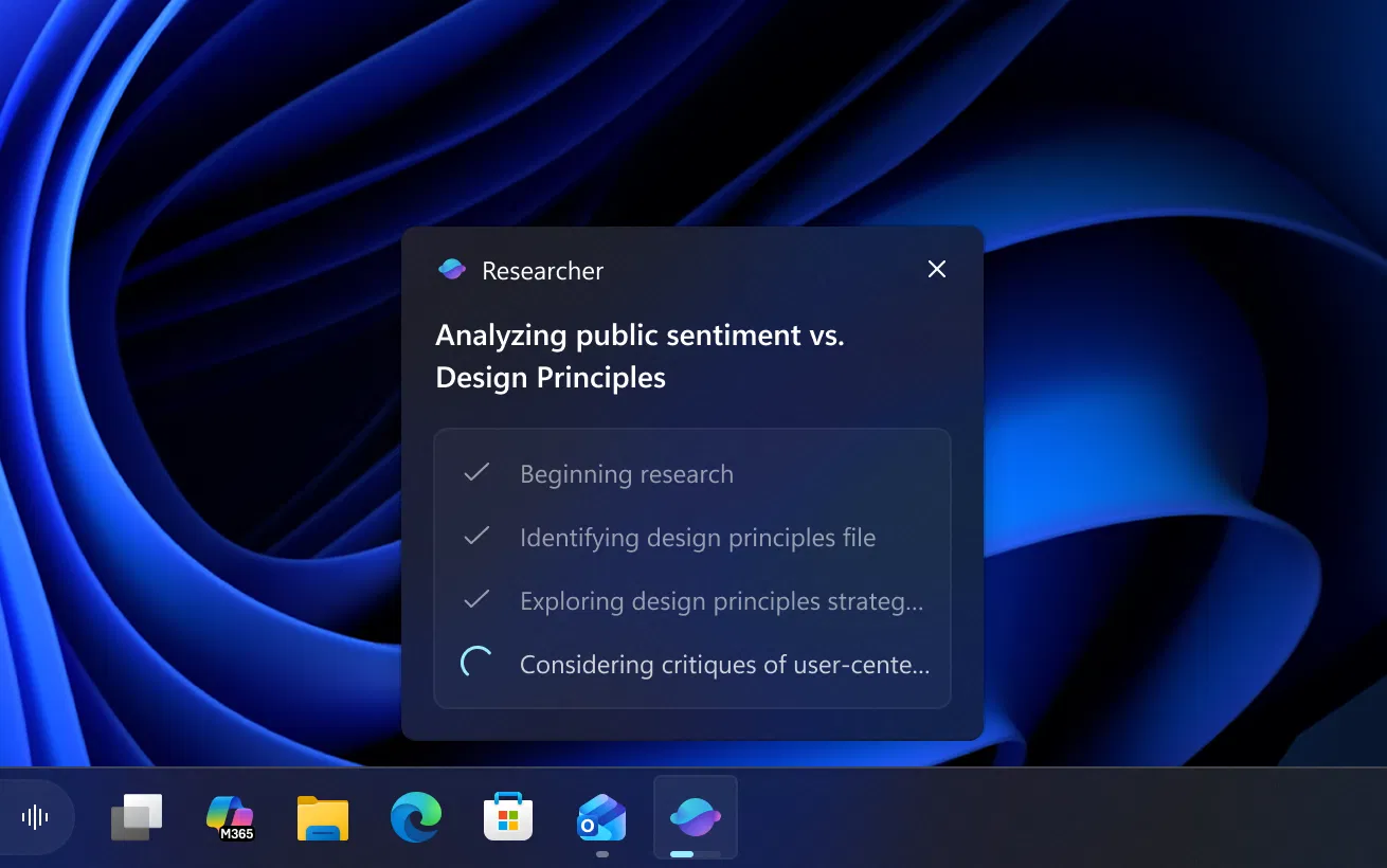 ����������� ��������� ������ ������ Researcher ��� ��������� ������� �� ������ �� ������ �����.