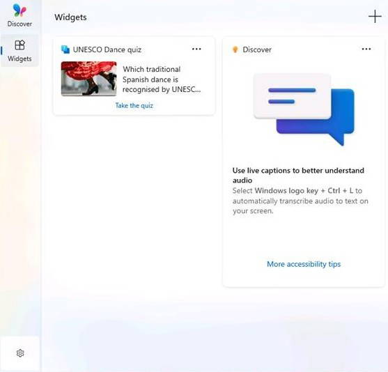 ������ �������� Windows 11 � ����� �������� Discover Windows.