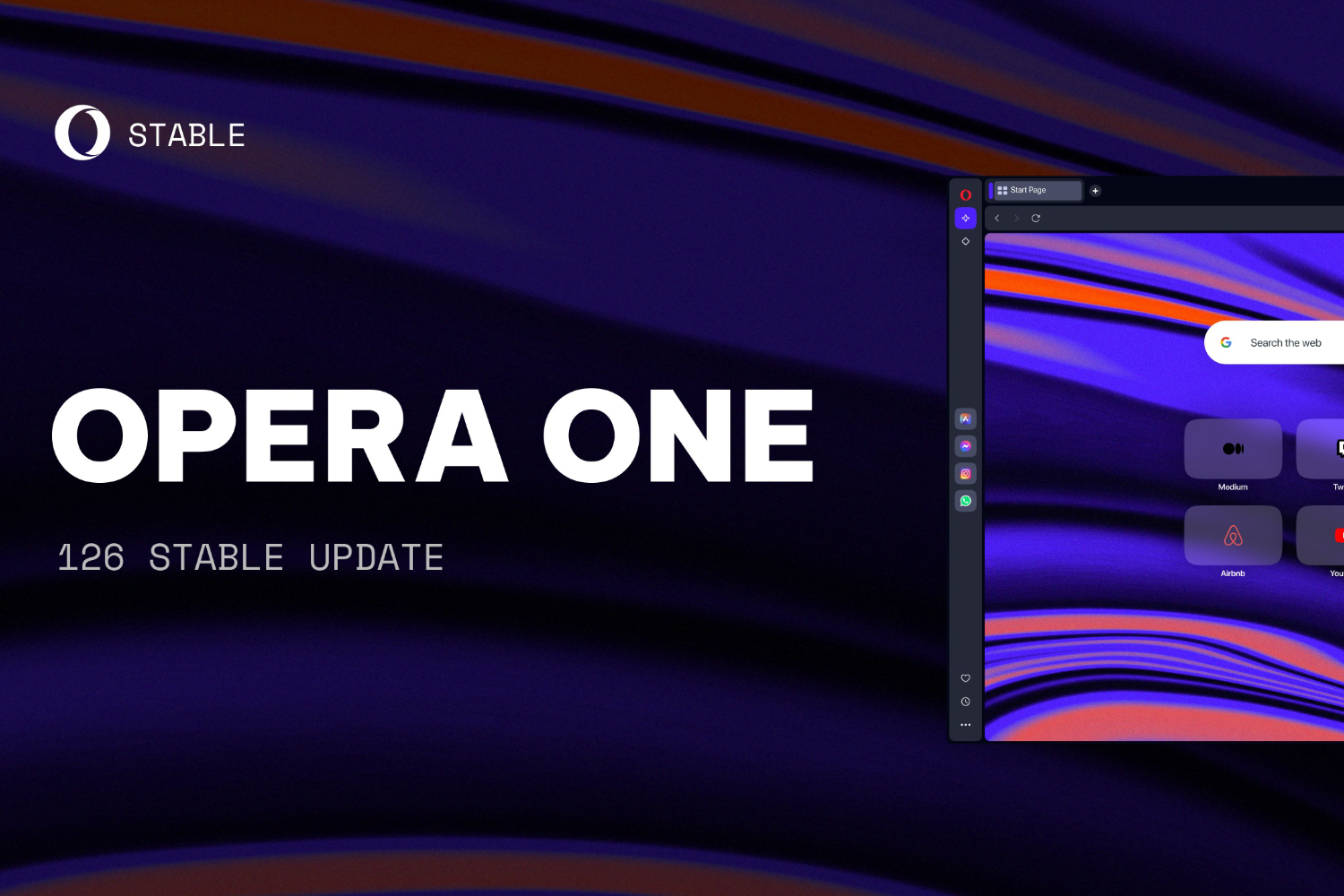 Релиз Opera 126 Stable: переход на Chromium 142 и исправление ошибок