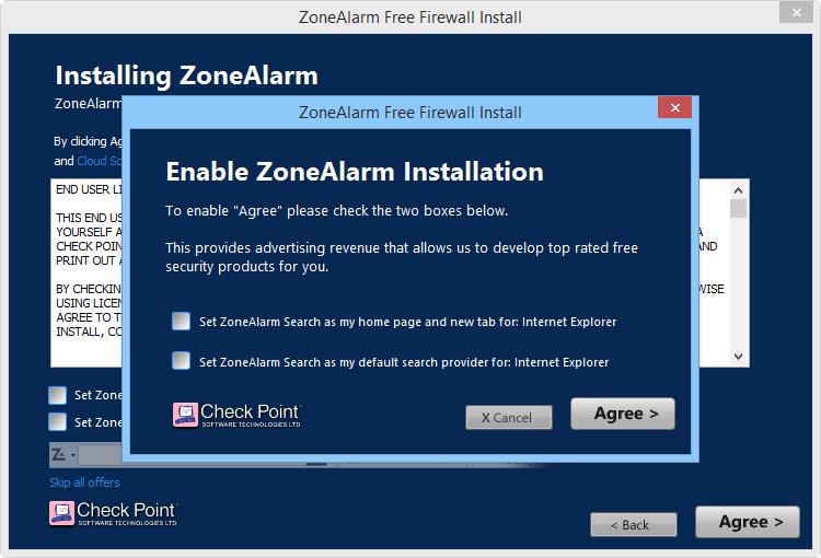 ����� ZoneAlarm Free Firewall 2015: ���������