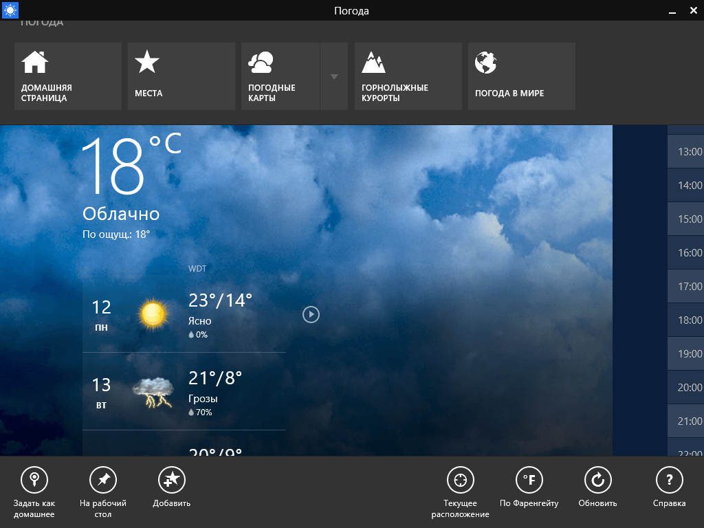 ����� Windows 8.1 Update: ���������� ������