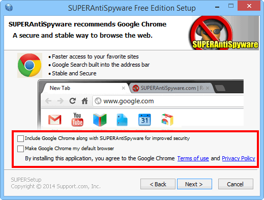 ��������� SUPERAntiSpyware