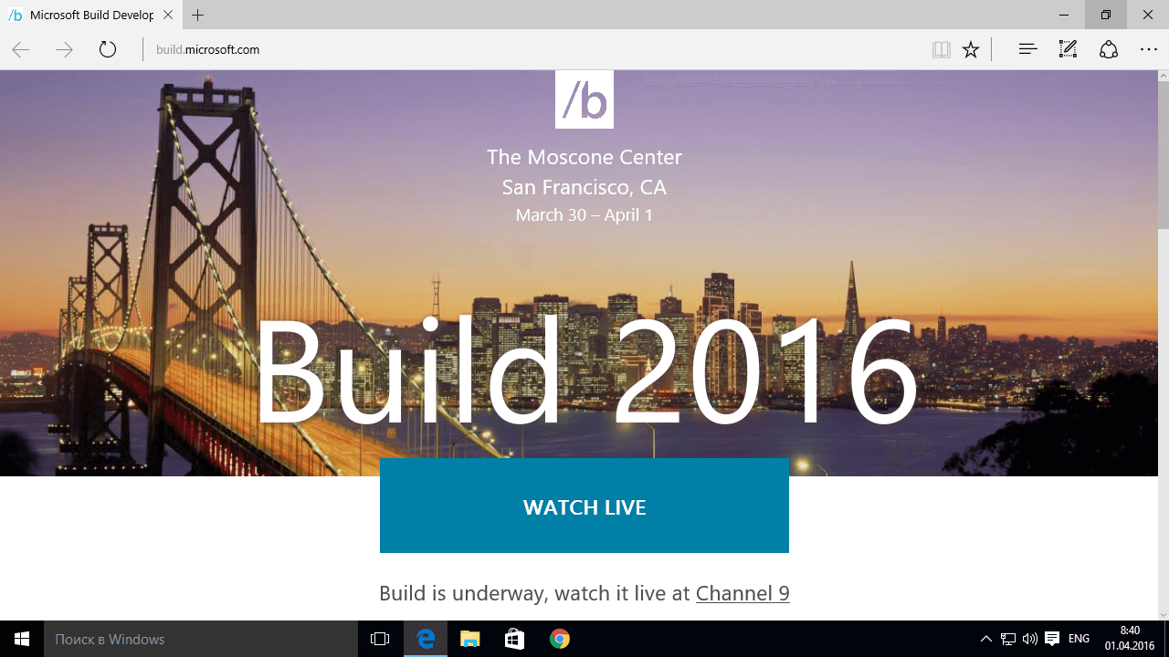 Microsoft Edge ������� ��������� ���������