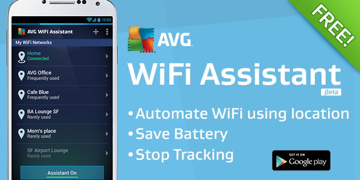 AVG WiFi Assistant - ���������� ������������� ������ �� Android