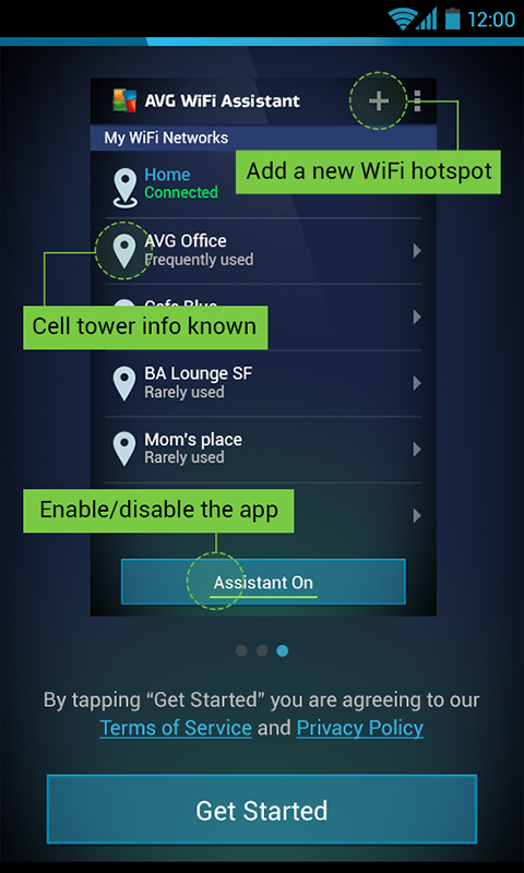 AVG Wifi Assistant ��� Android ������������� �������� Wi-Fi