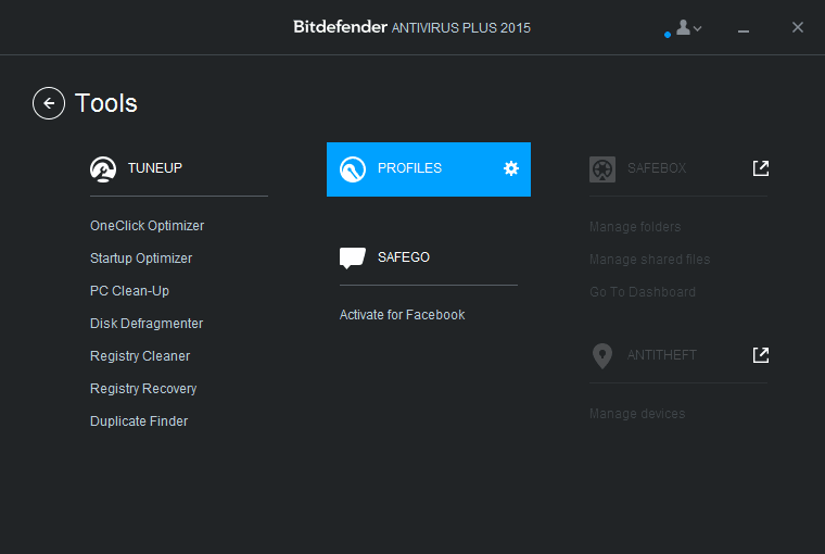 Bitdefender Antivirus Plus 2015 - ����������� ���������� � ���� ����