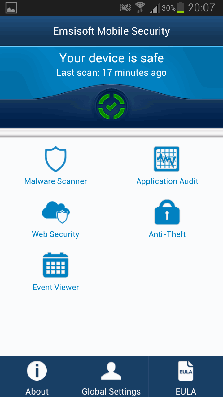 Emsisoft Mobile Security ��� Android �������� ��� ������������