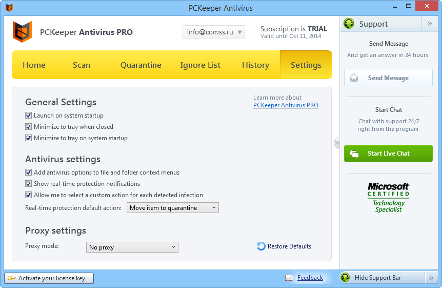 ����� Kromtech PCKeeper Antivirus: ������ �������� ����������� ���������