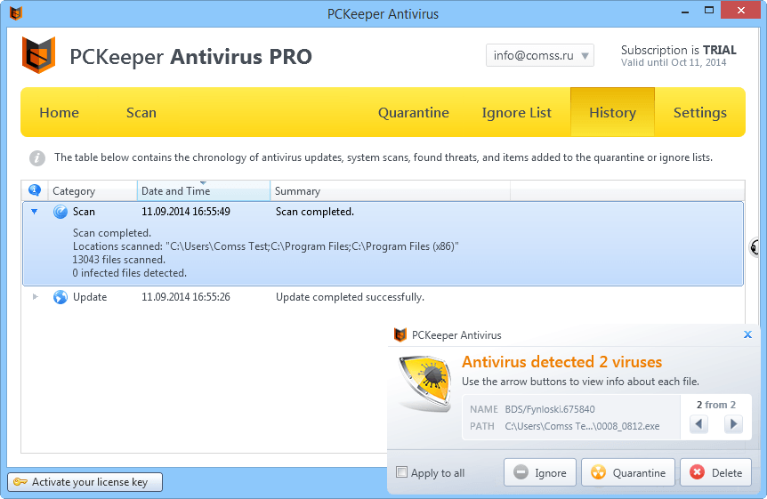 ����� Kromtech PCKeeper Antivirus: ����� �� ���������� ������������ ��