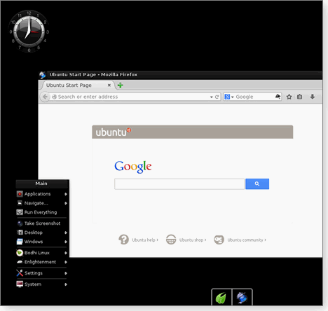 ���.2 Bodhi Linux