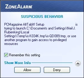 ����� ZoneAlarm Free Firewall 2015: ���������� ��������������� ���������