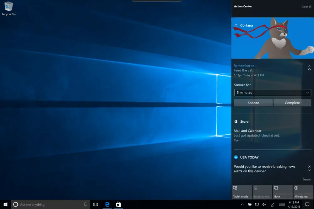 Windows 10 Insider (14328): ����� �����������, ������ ����� � ��������