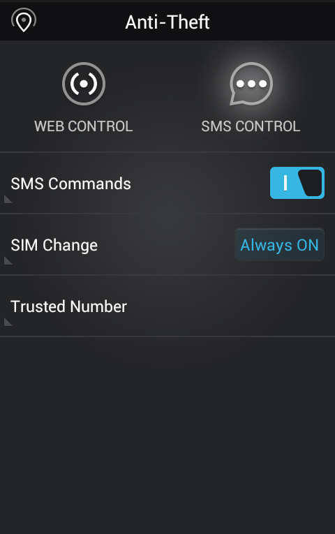 ����� Bitdefender Mobile Security ��� Android: ���������� ����� SMS