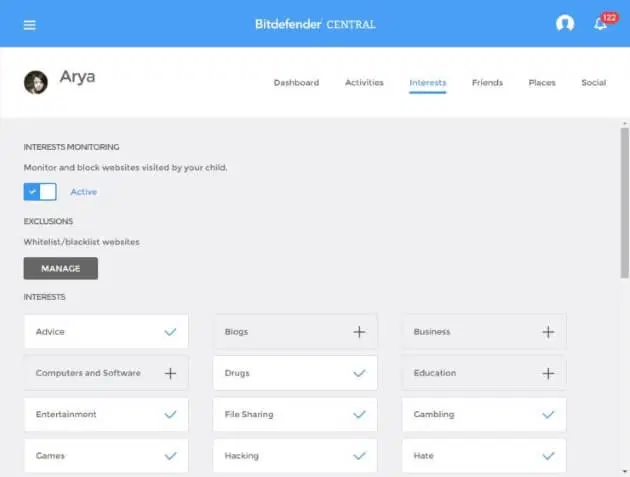 ����� Bitdefender Internet Security 2016: ������������ ��������
