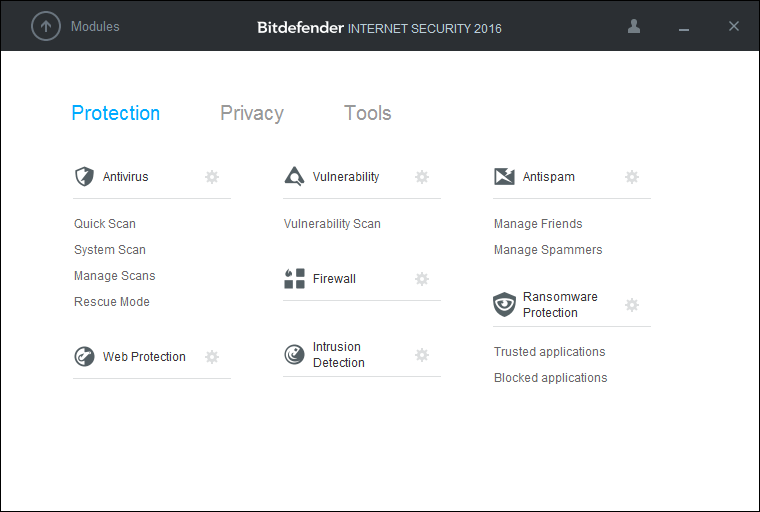 ����� Bitdefender Internet Security 2016: ���������� ������