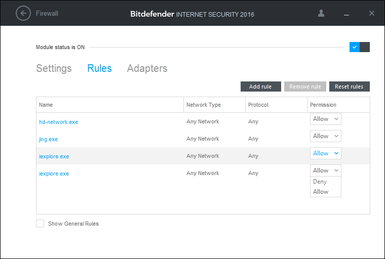 ����� Bitdefender Internet Security 2016: �������