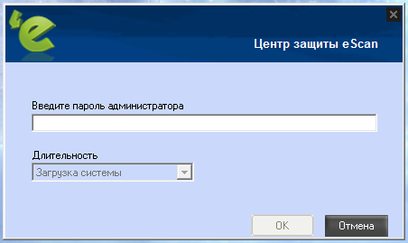 ������ ������� eScan