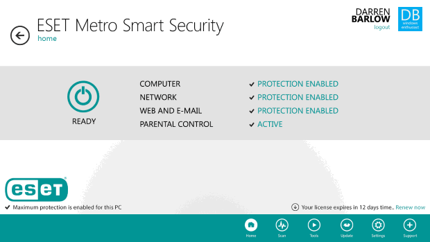 ESET Metro Smart Security by darrenbarlow