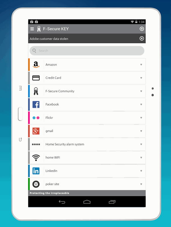 ����� F-Secure Key: ������ ��� Android