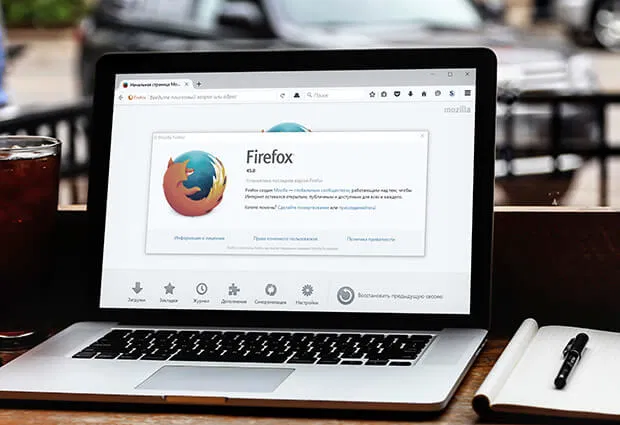 Mozilla Firefox 45.0 �������� ��� ��������